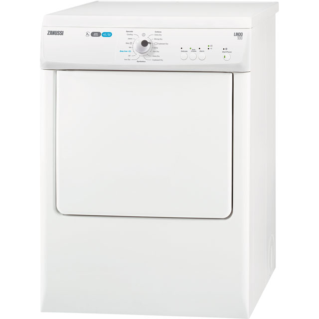 Zanussi Free Standing Vented Tumble Dryer in White