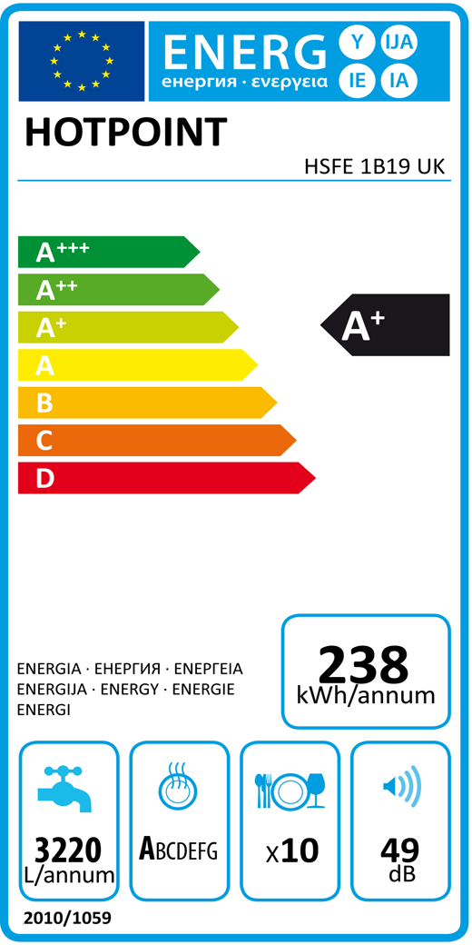 ao hotpoint dishwasher