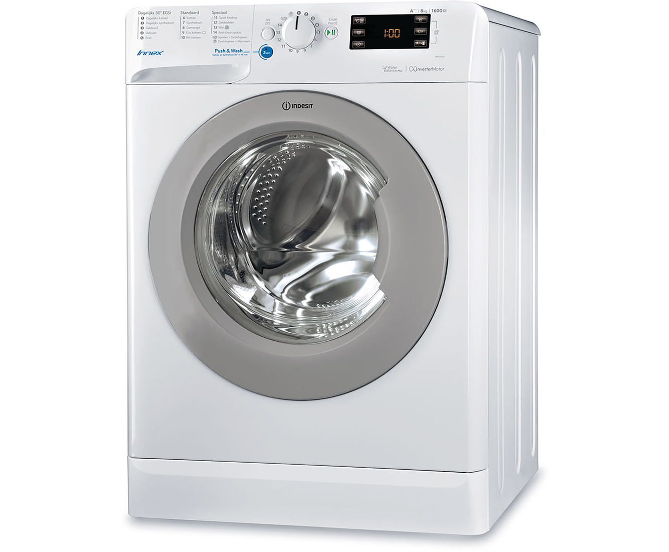 Indesit BWE 81683X WSSS EU Wasmachines Wit online kopen