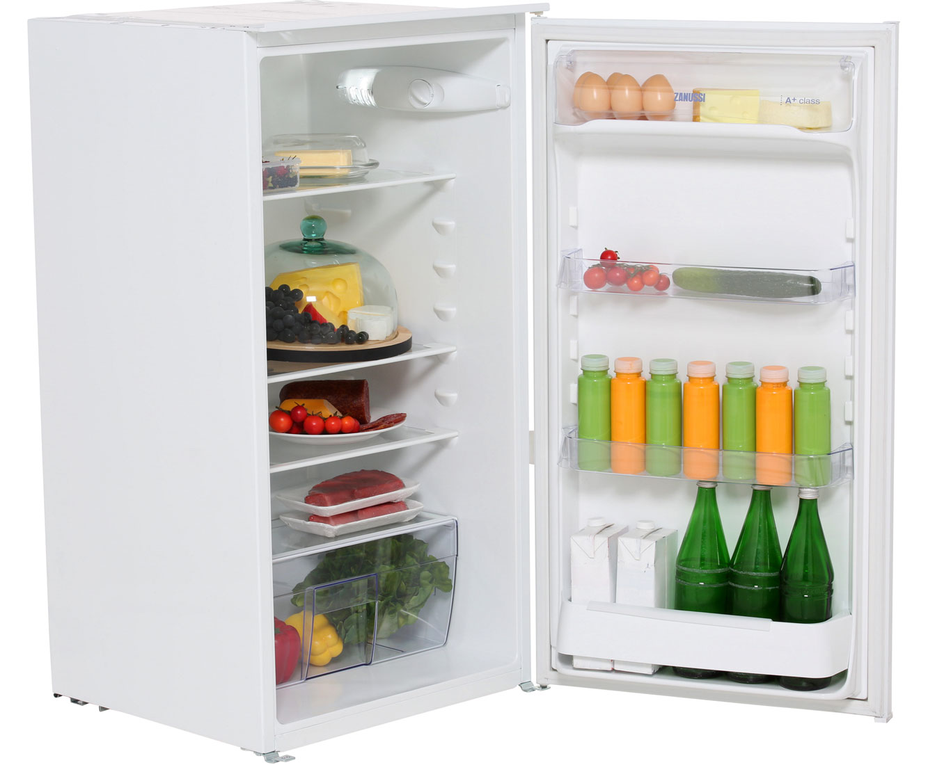Zanussi ZBA19020SV inbouw koelkast 102 cm ACTIE op=op! met sleepdeur online kopen