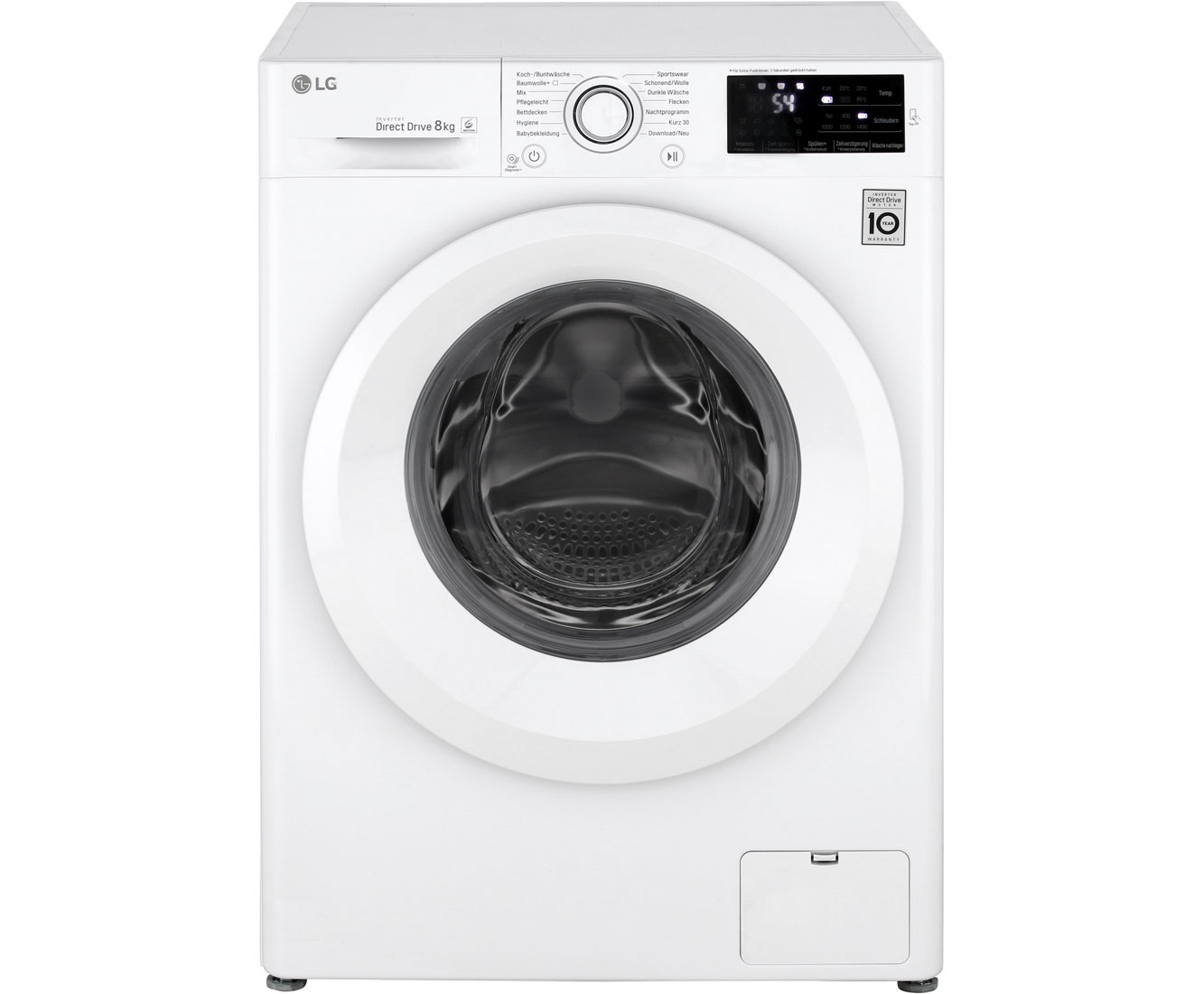 Lg F14b8chrom Waschmaschine Mit 6 Motion Directdrive 8 Kg Fassungsvermogen Und Intelligenter Beladungserkennung Lg Osterreich