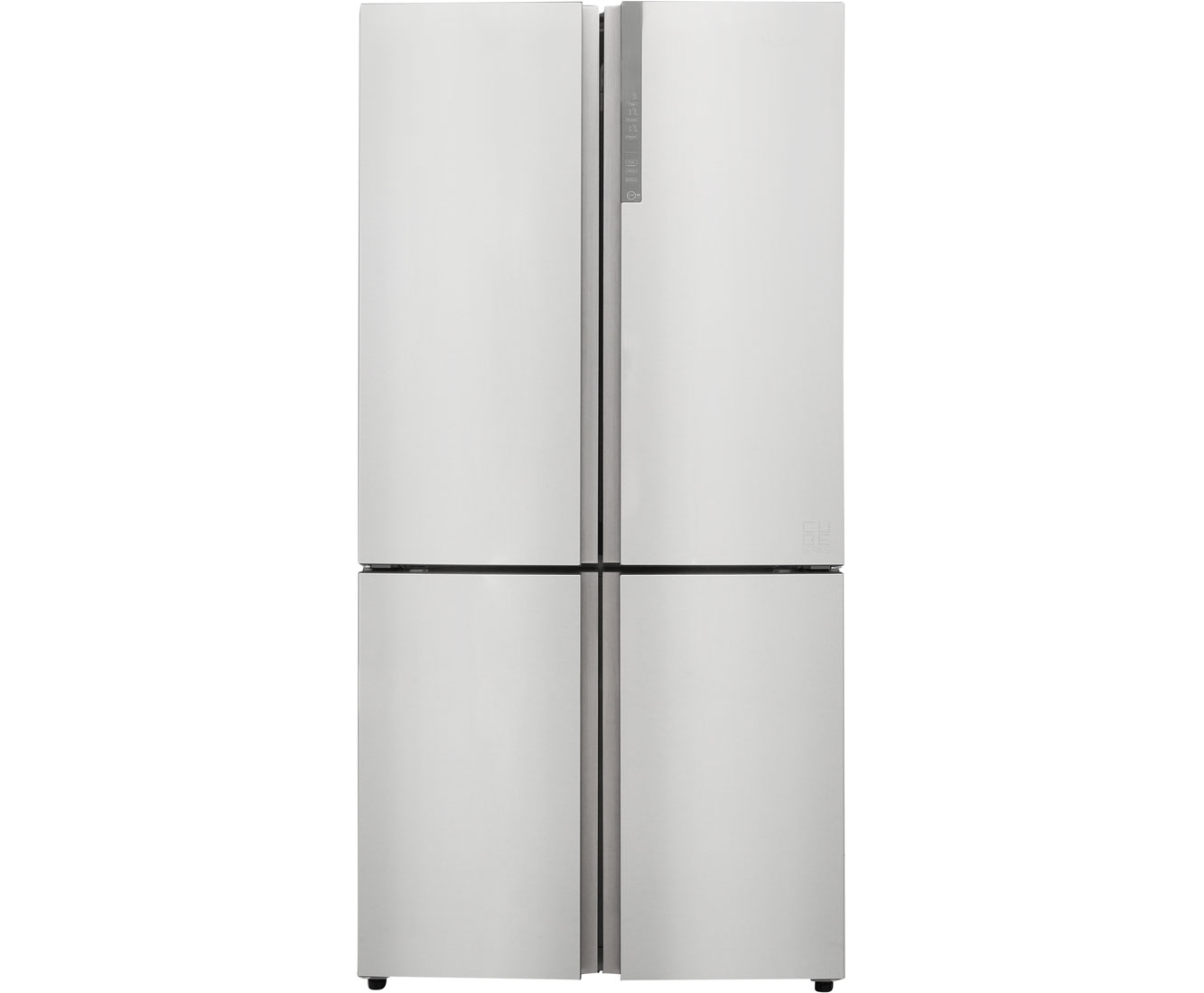 side by side 610 l haier htf 610dm7 in edelstahl kaufen bei ao de