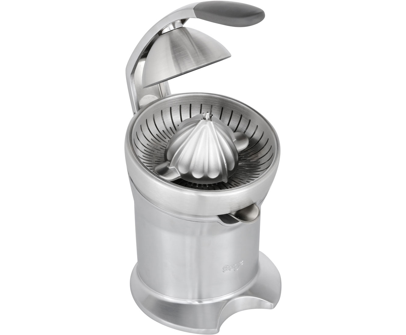 Sage the Citrus Press™ Pro SCP800BAL4EEU1 Zitruspresse mit Quadra-Fin™  -Presskegel und Edelstahlsieb - Silber