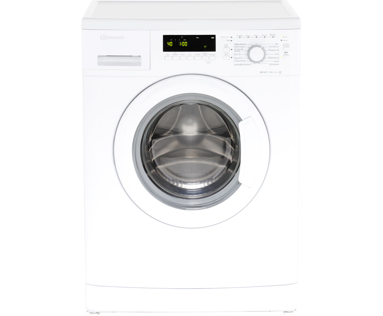 Bauknecht WA PLUS 844 A+++ Waschmaschine 8 kg, 1400 U/Min, A+++ Bauknecht WA PLUS 844 A+++ Waschmaschine 8 kg, 1400 U/Min, A+++