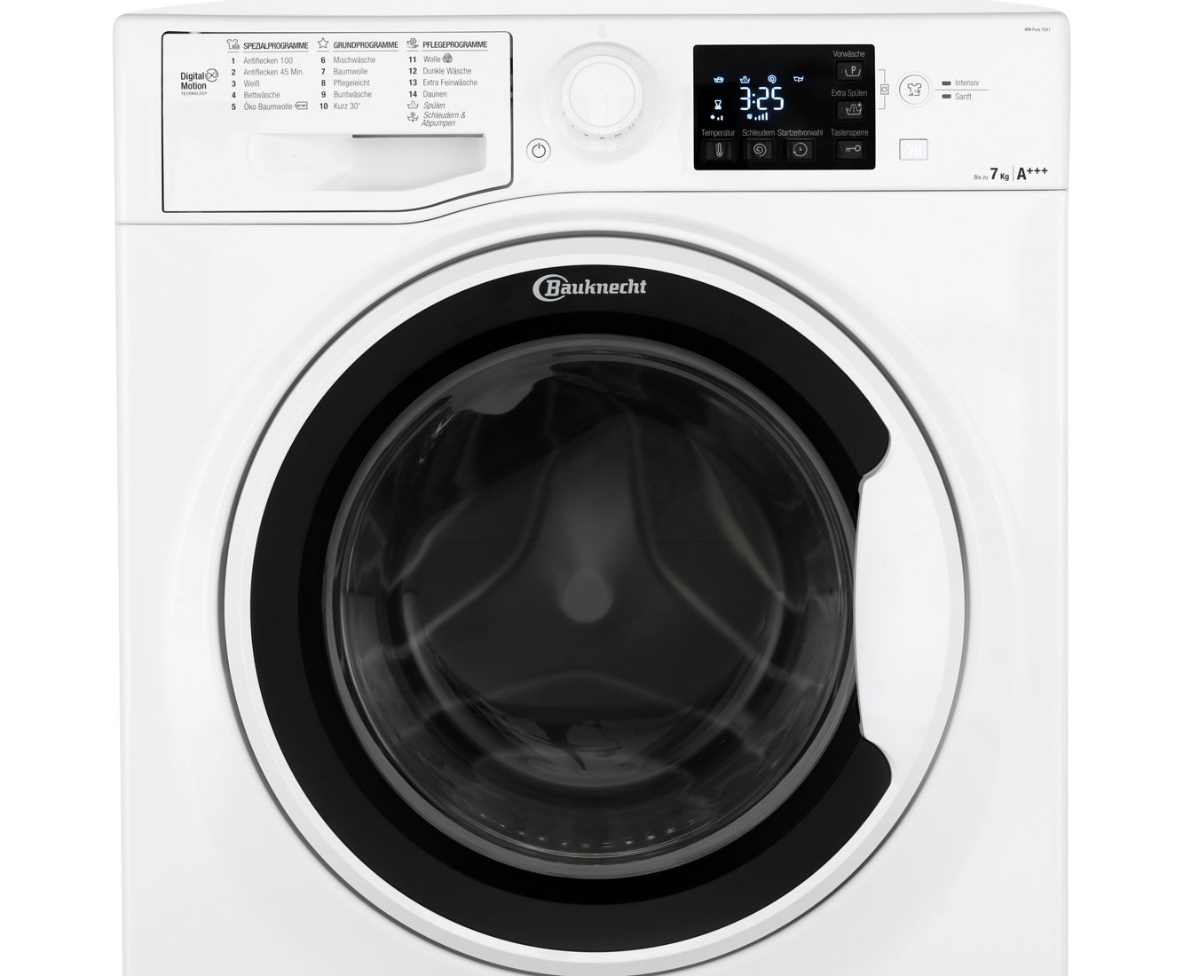 Details Zu Bauknecht Wm Pure 7g41 Waschmaschine Freistehend Weiss Neu