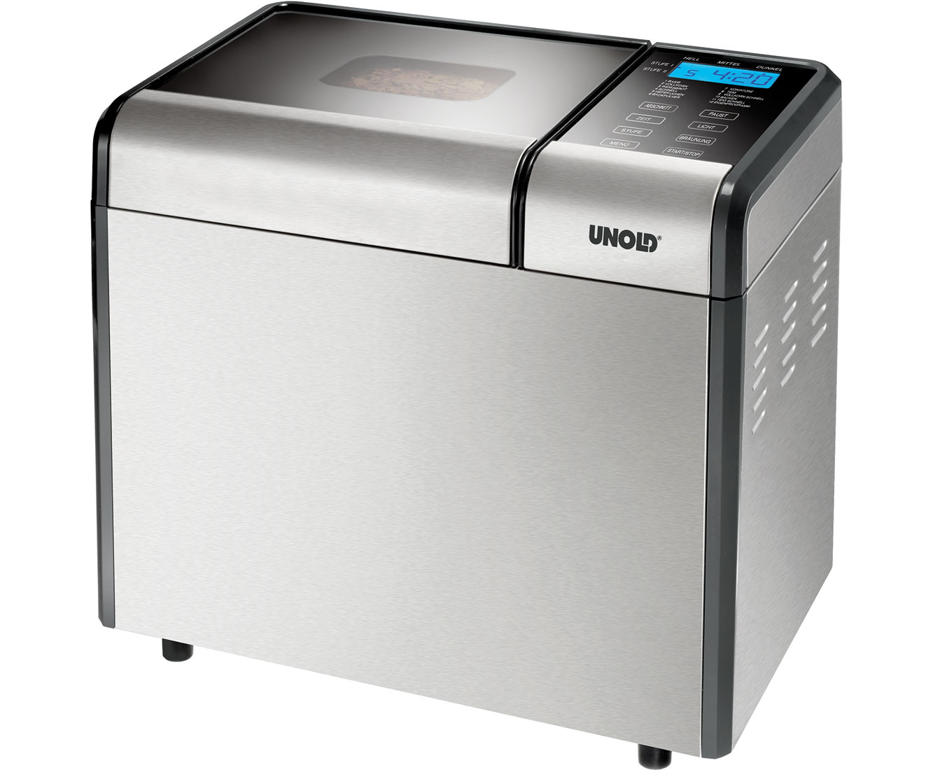 Unold 68415 Küchenkleingeräte - Edelstahl / Schwarz