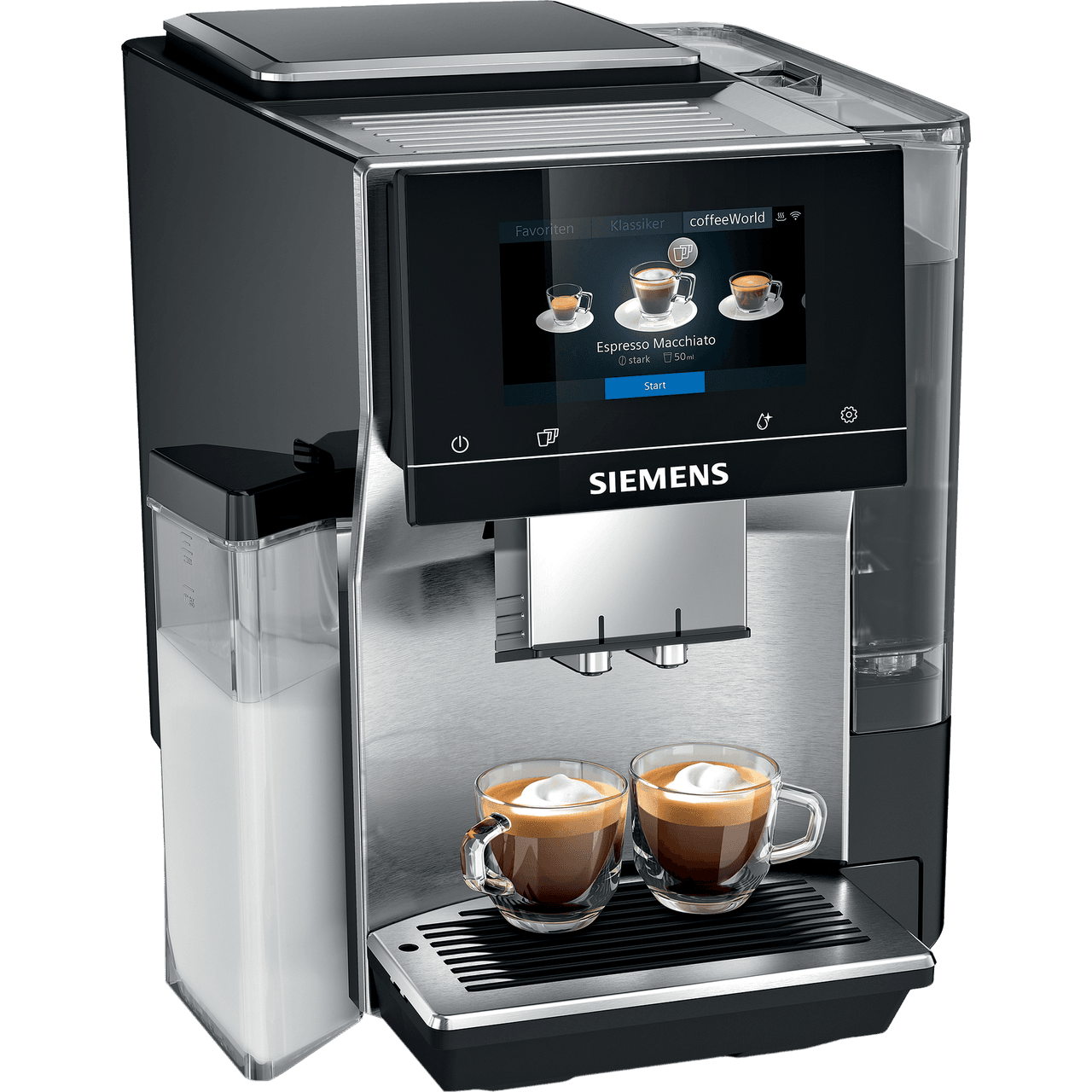 Siemens TQ707D03 Kaffeemaschinen - Edelstahl