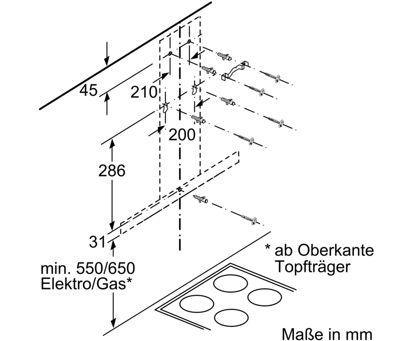 Neff D62BBC0N0 Dunstabzugshaube Eingebaut 60cm Edelstahl Neu eBay