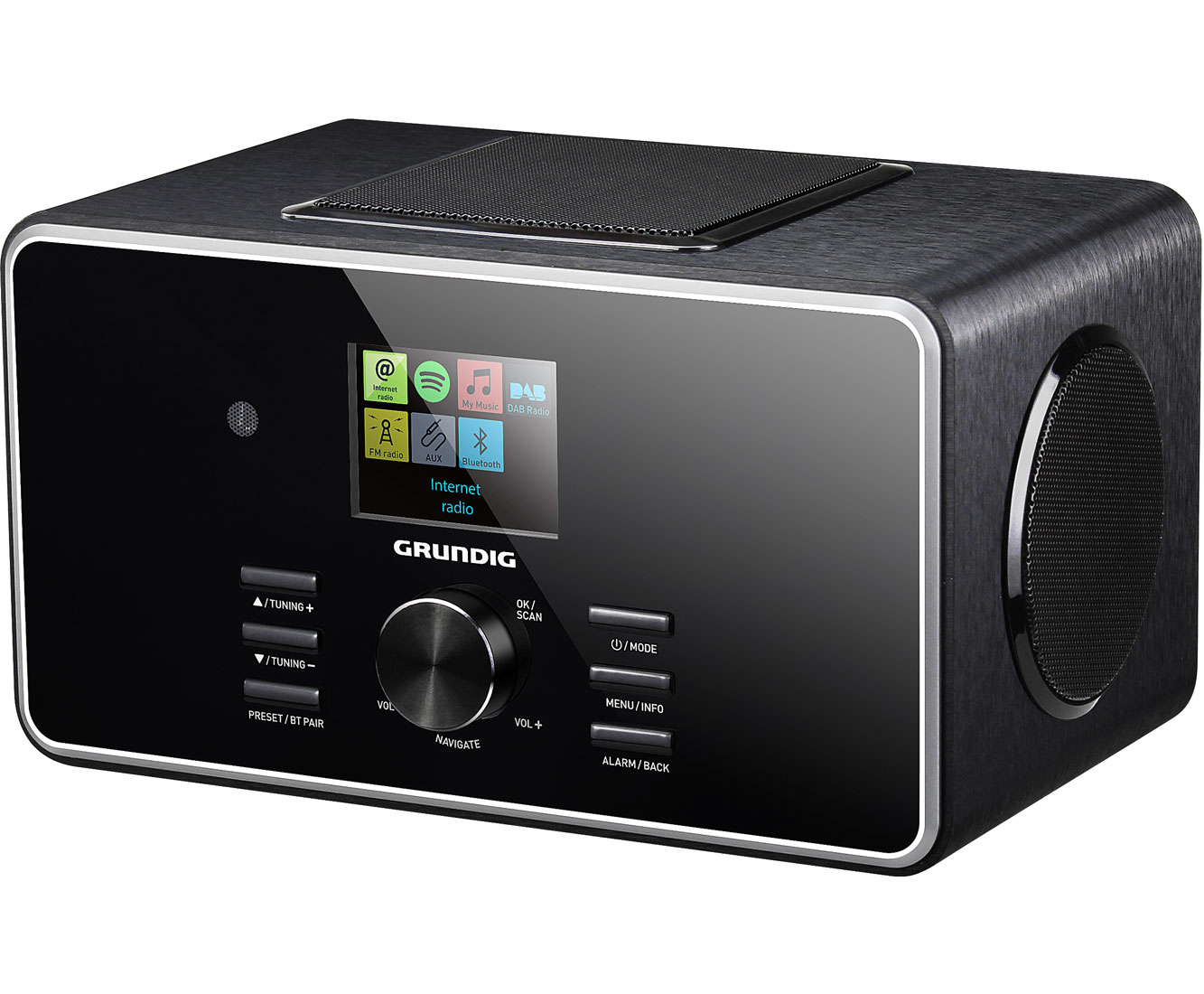 Grundig DTR 6000 2.1 DAB+ BT WEB Digital Radio mit UKW, DAB+,