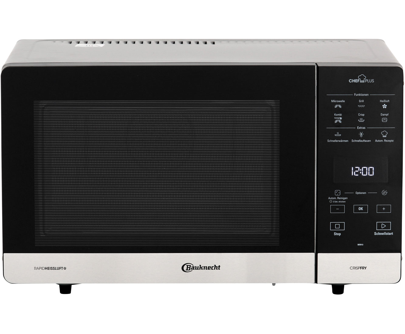Bauknecht MW 49 SL Mikrowellen - Silber / Aluminium