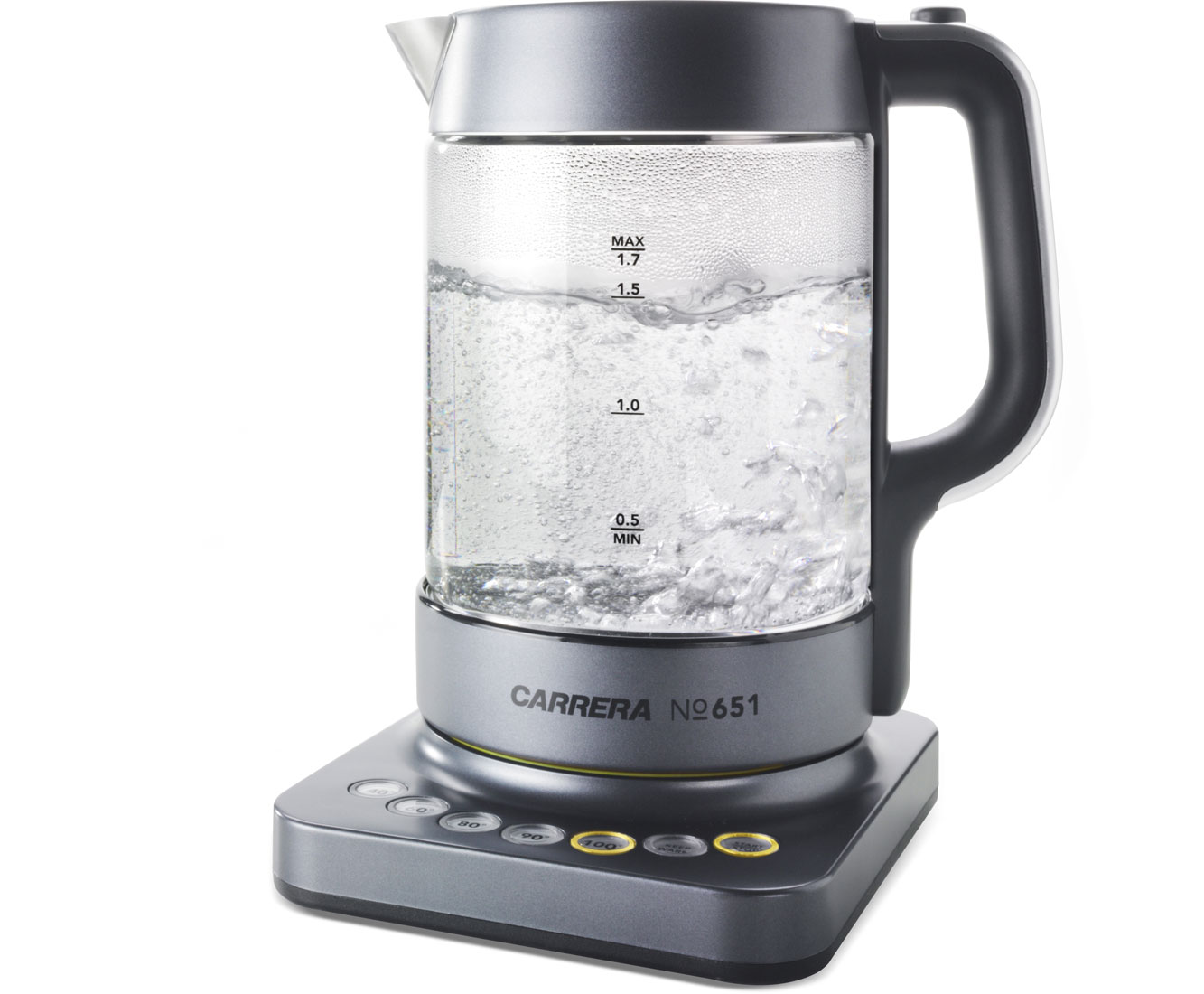 Carrera No 651 Wasserkocher mit Wunschtemperatur und Carrera No 651 Wasserkocher mit Wunschtemperatur und