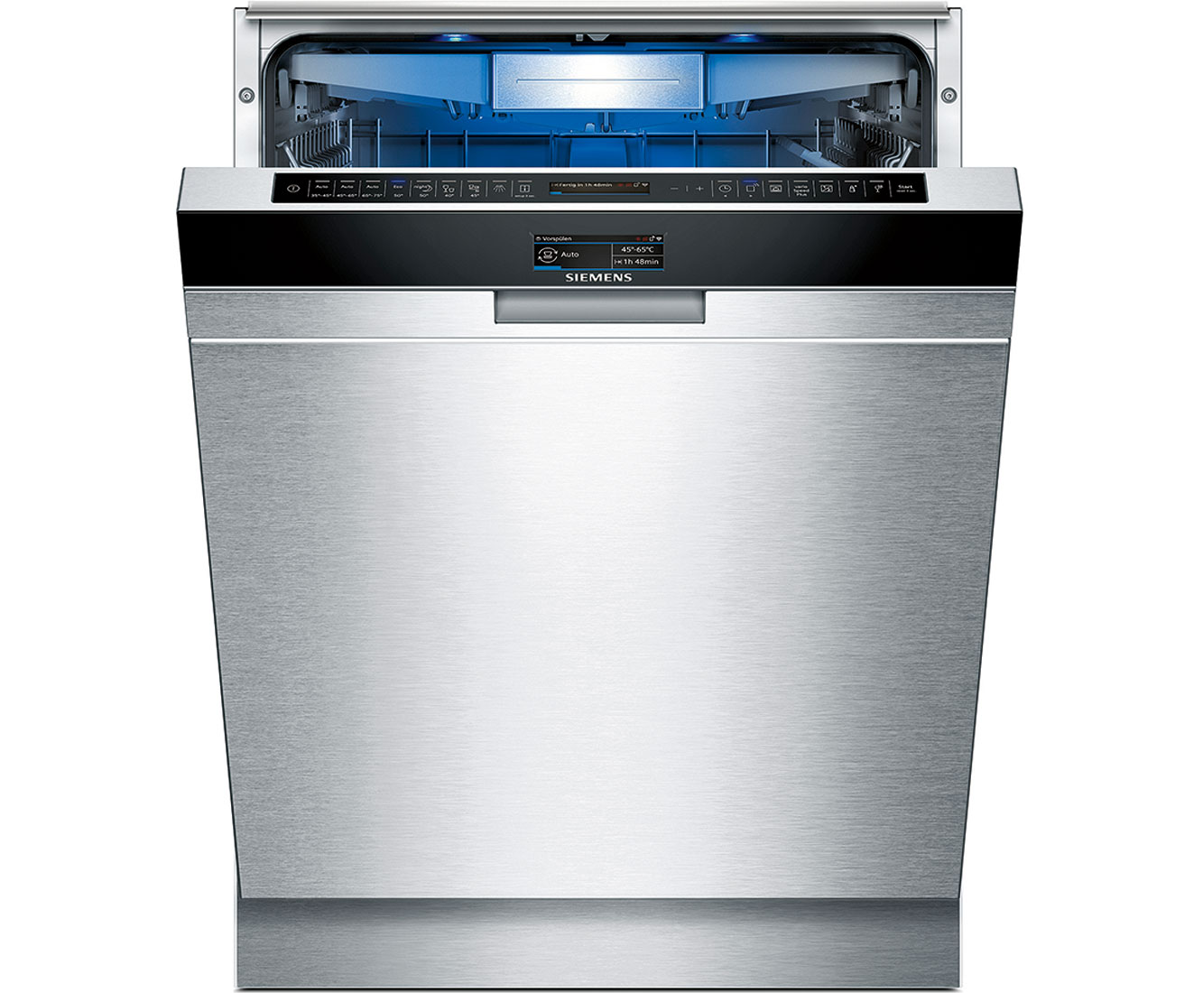 Siemens iQ700 SN478S06TE Unterbau-Geschirrspüler - 60 cm, Edelstahl, A    | www.ao.de