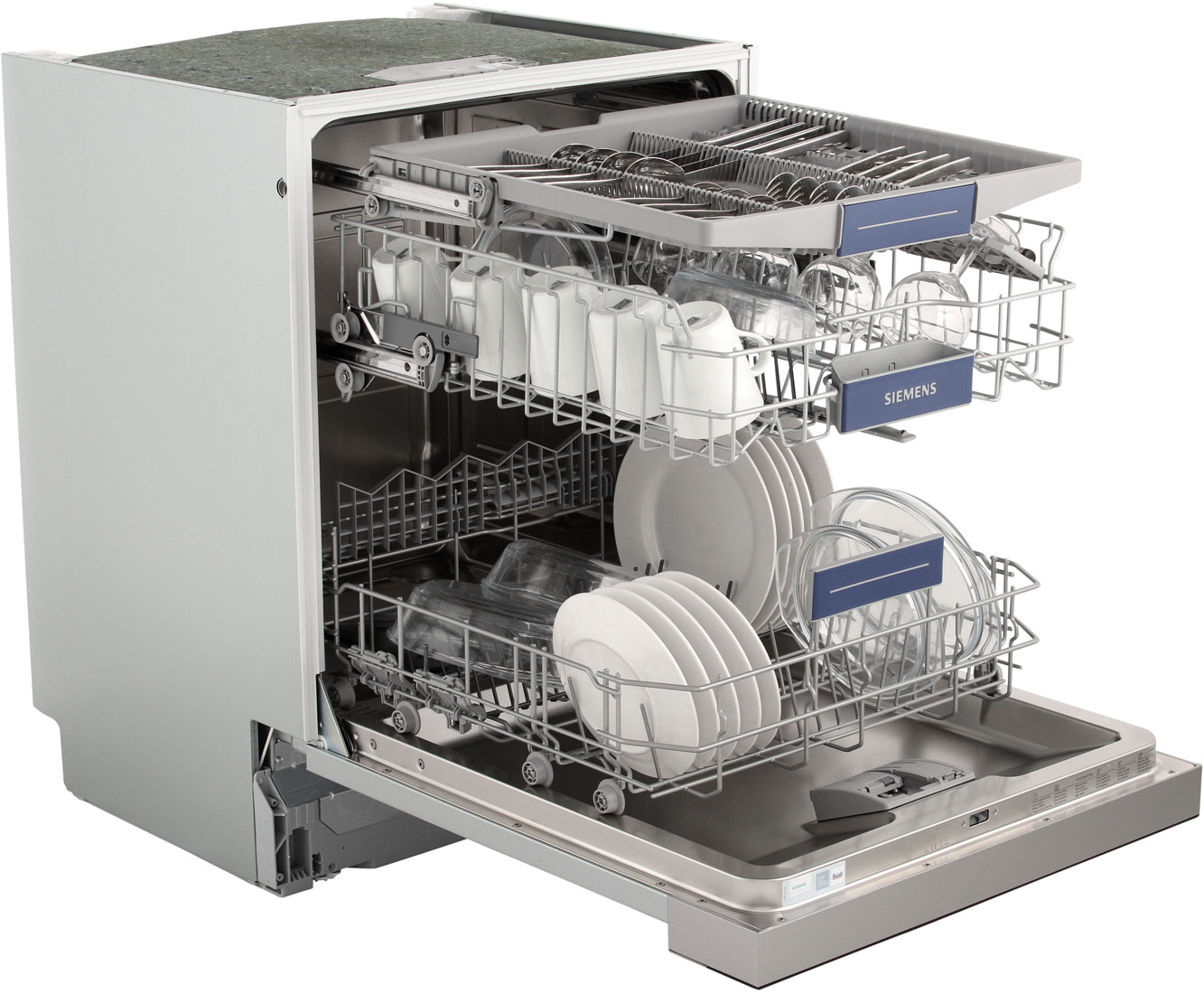 Siemens SN558S02ME Geschirrspüler iQ500 Eingebaut 60cm Edelstahl Neu eBay