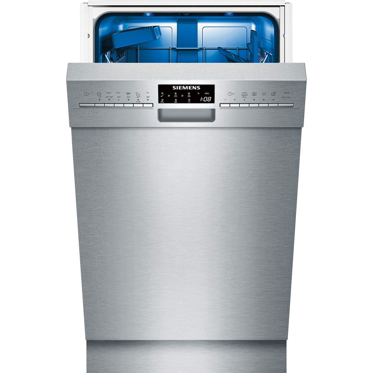 Siemens SR456S00PE Geschirrspüler Eingebaut 45cm Edelstahl Neu eBay