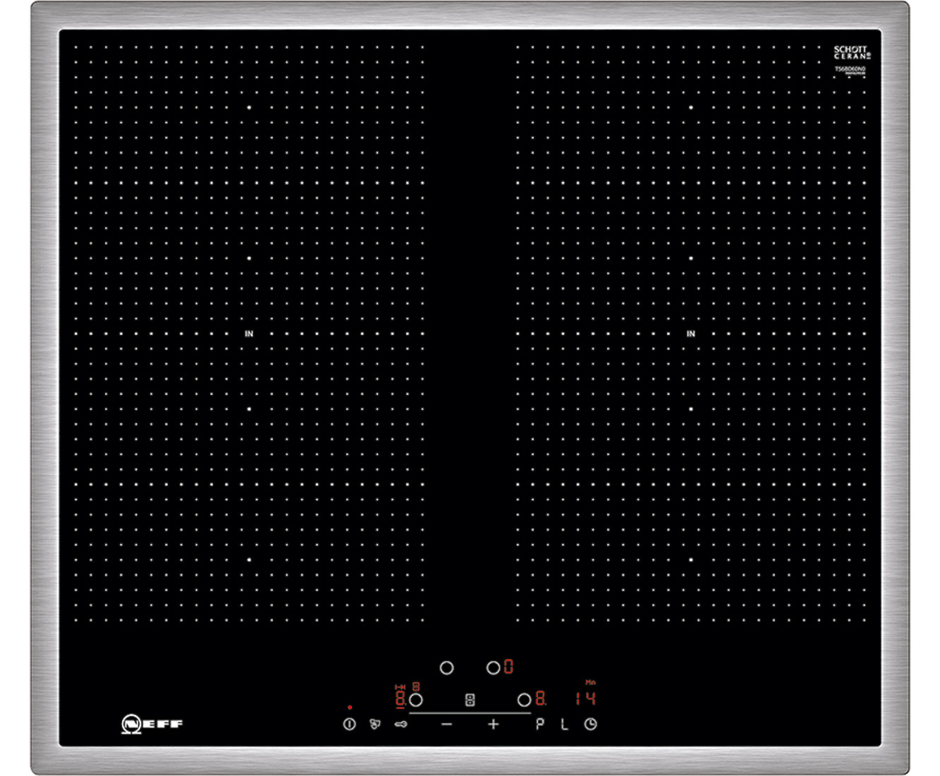 Neff T56BD60N0 Elektro-Kochfelder - Schwarz