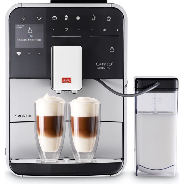 Melitta Barista T Smart F 83/0-101 Kaffeevollautomat mit App Funktion und One Touch - Silber