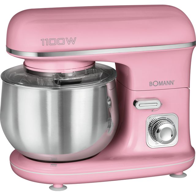 Bomann KM 6030 CB Küchenmaschine - 1100 Watt - Pink