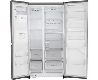Lg Gsj 761 Pztz Amerikanischer Side By Side Mit Wasser Und Eisspender No Frost 601 Liter Edelstahl A