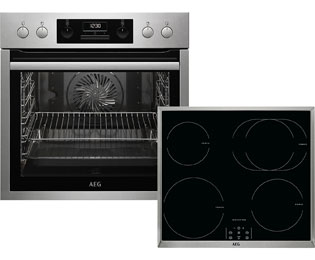 Aeg Hb3013mi12 Einbauherd Set Mit Induktions Kochfeld Edelstahl