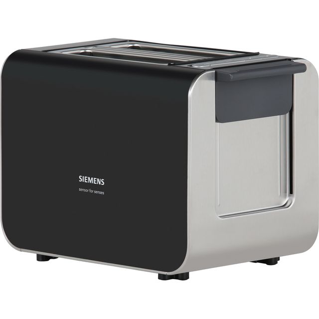 Siemens TT86103 Toaster mit 9 Röstgradstufen und quartzRoast System - Schwarz