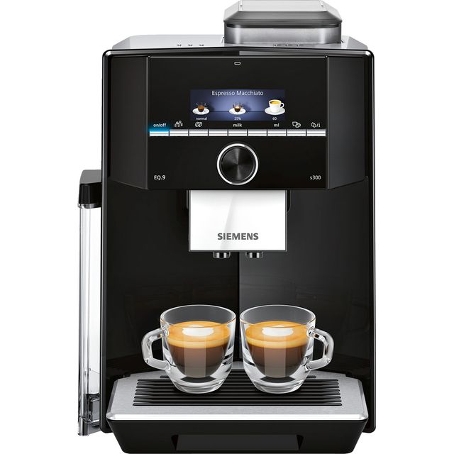 Siemens EQ.9 TI923509DE Kaffeevollautomat mit iAroma System und individualCoffee System - Schwarz