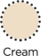 Available in cream