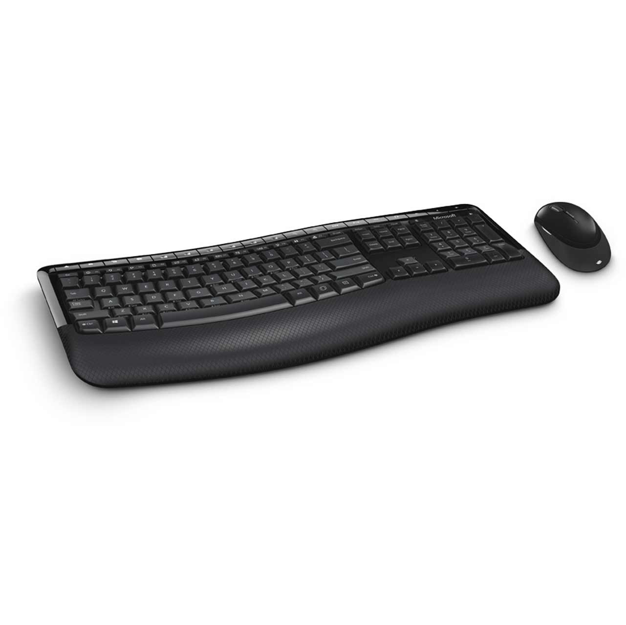 Microsoft Wireless Comfort 5050 Wireless USB Keyboard - Black